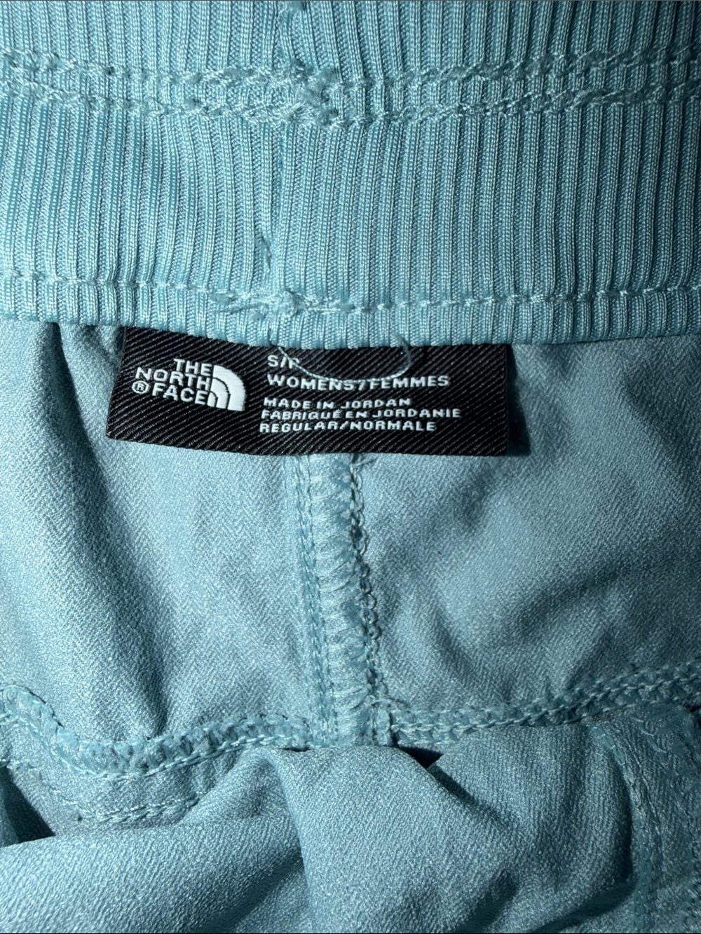The North Face Powder Blue Women’s Athletic Shorts - Picture 3 of 3